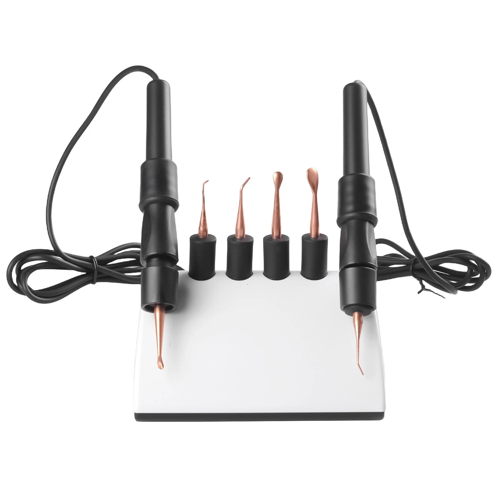 Elektrisches Dental-Wachsmesser (Doppel-stift) mit 6 Wachsspitzen zum Modellieren und Formen