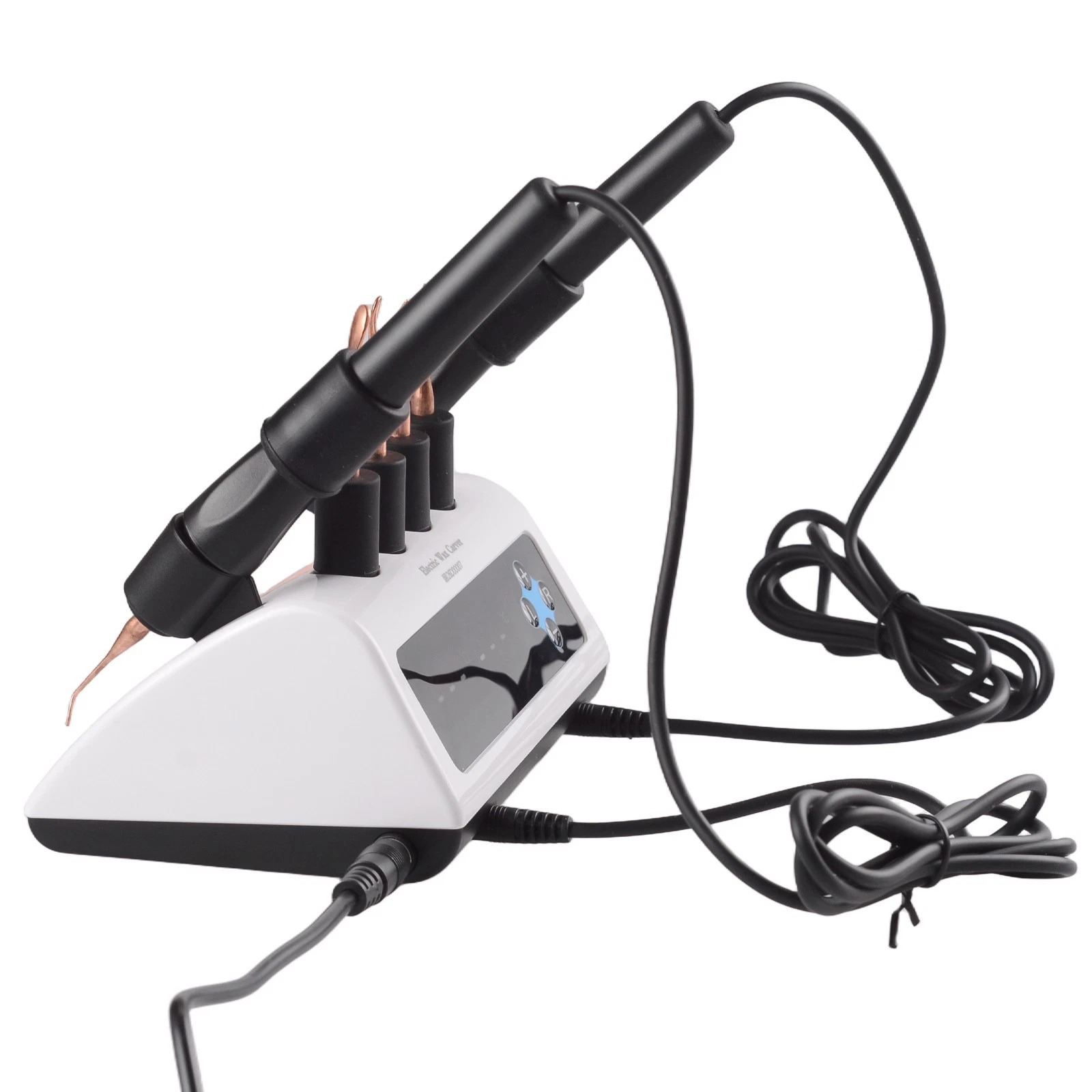 Elektrisches Dental-Wachsmesser (Doppel-stift) mit 6 Wachsspitzen zum Modellieren und Formen