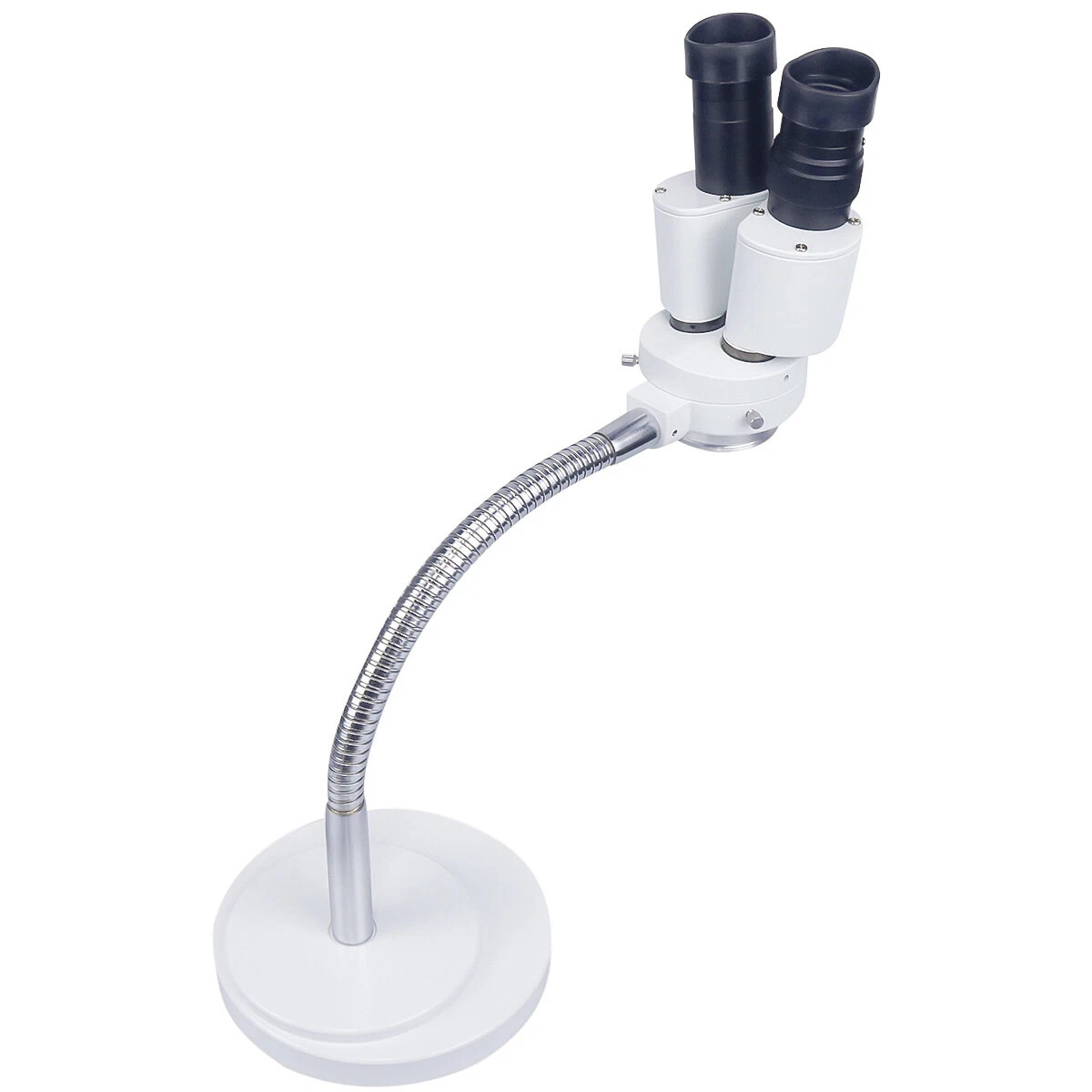 HAYEAR Binokulares Mikroskop mit 10-facher Vergrößerung für Dentallabore, ohne LED-Lampe