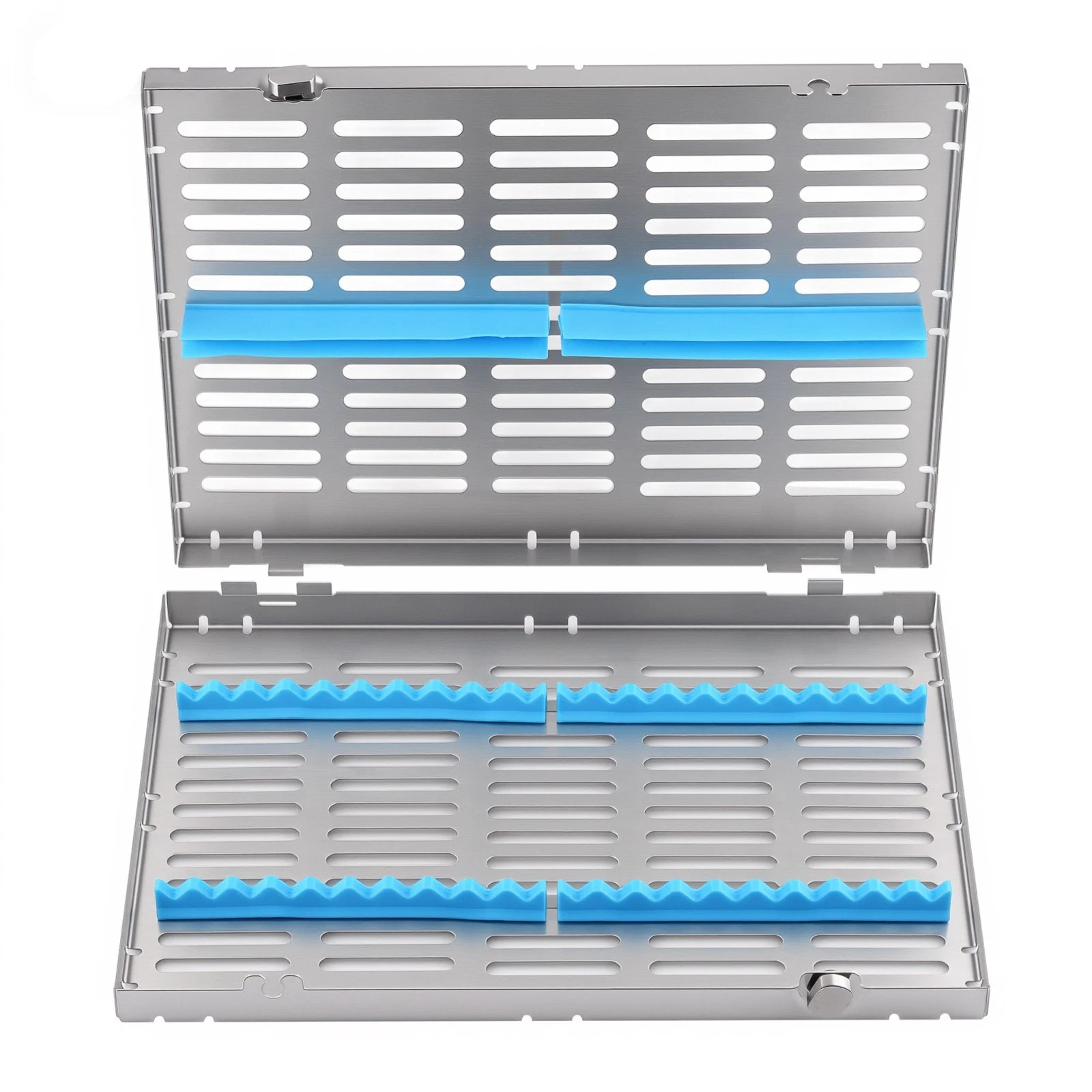 Instrumenten sterilisierkassette 280 x 205 x 32 mm (einzelne kassette für 20 instrumente)