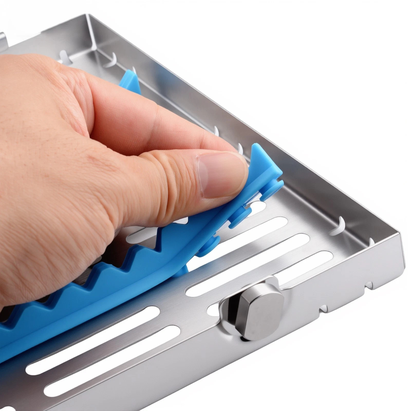Instrumenten sterilisierkassette 280 x 205 x 32 mm (einzelne kassette für 20 instrumente)