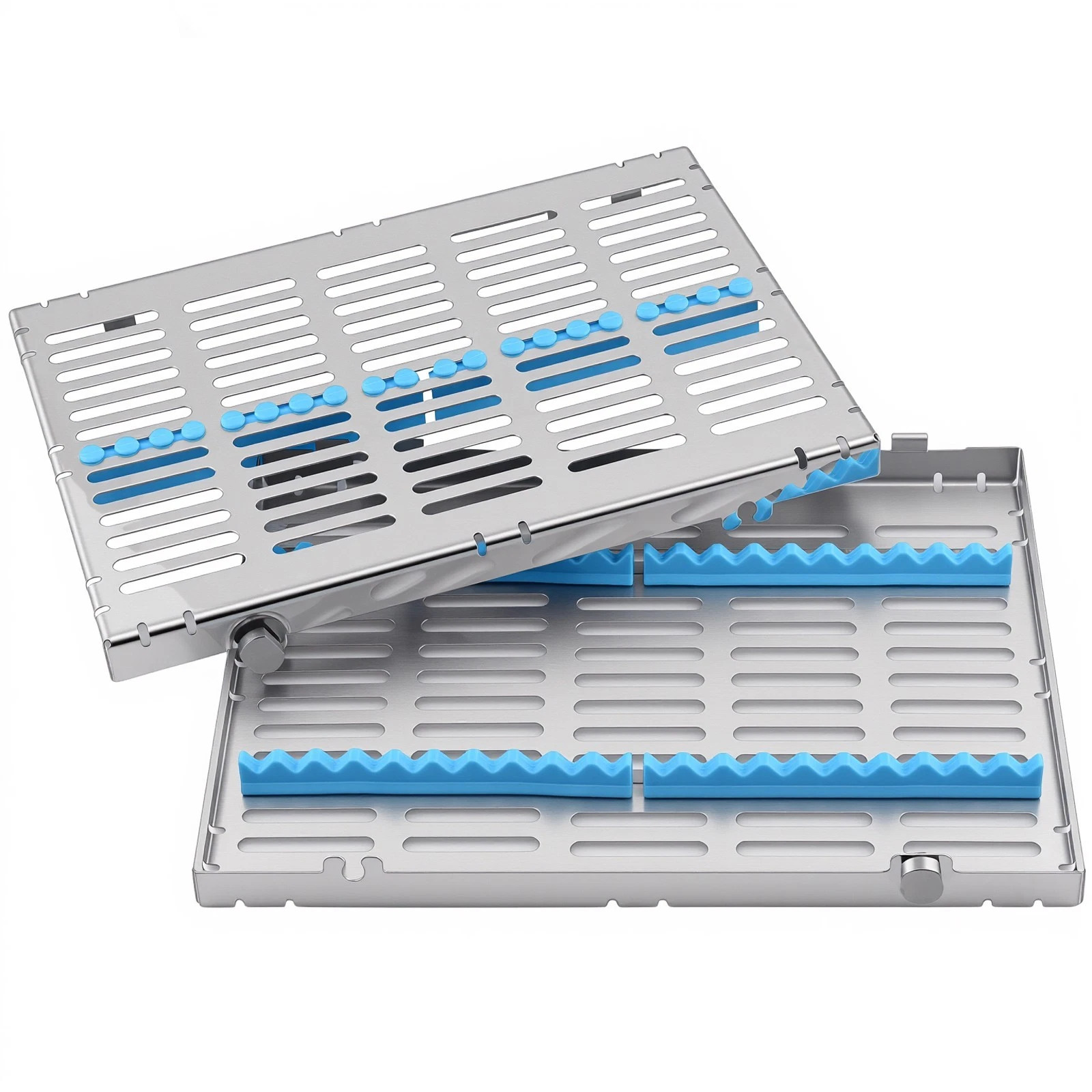 Instrumenten sterilisierkassette 280 x 205 x 32 mm (einzelne kassette für 20 instrumente)