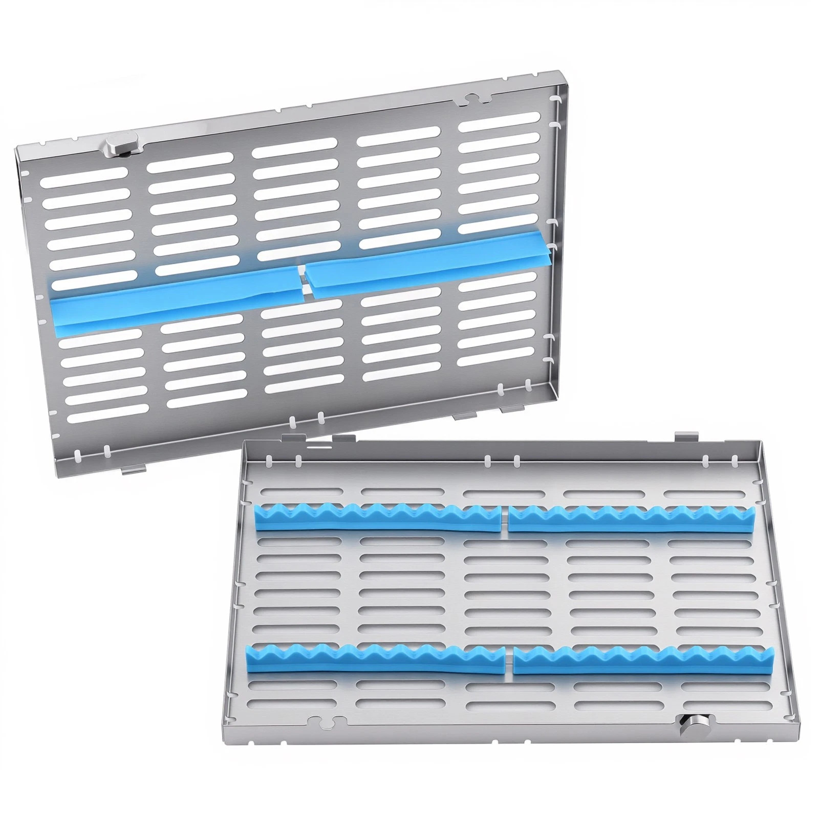Instrumenten sterilisierkassette 280 x 205 x 32 mm (einzelne kassette für 20 instrumente)