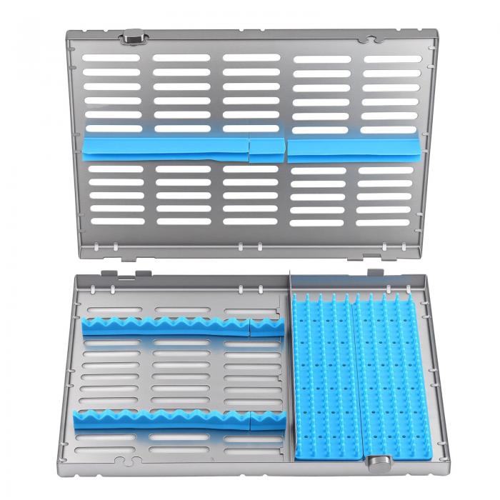 Instrumenten sterilisierkassette Typ A 280 x 205 x 32 mm (einzelne kassette für 20 instrumente)