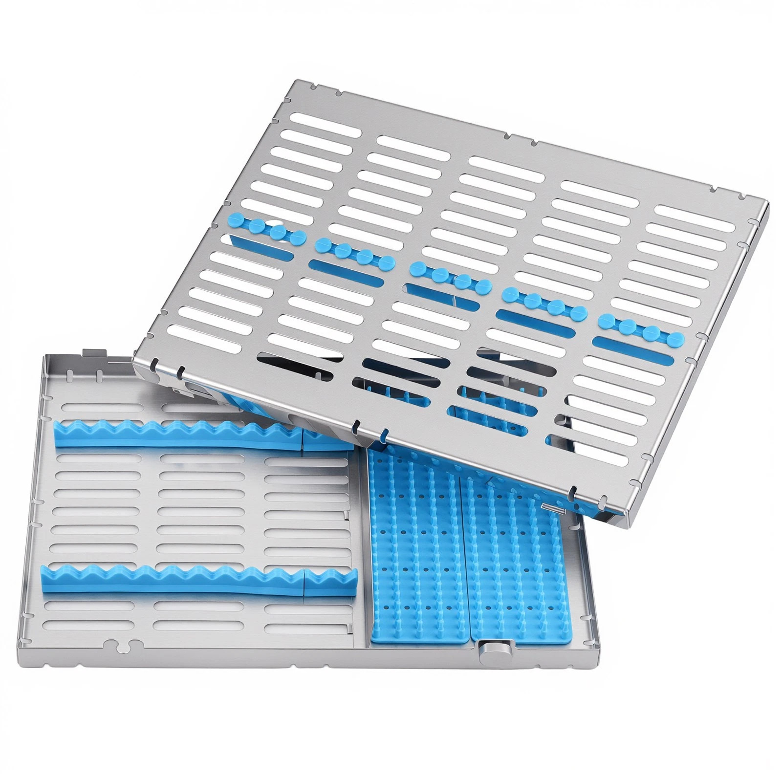 Instrumenten sterilisierkassette Typ A 280 x 205 x 32 mm (einzelne kassette für 20 instrumente)