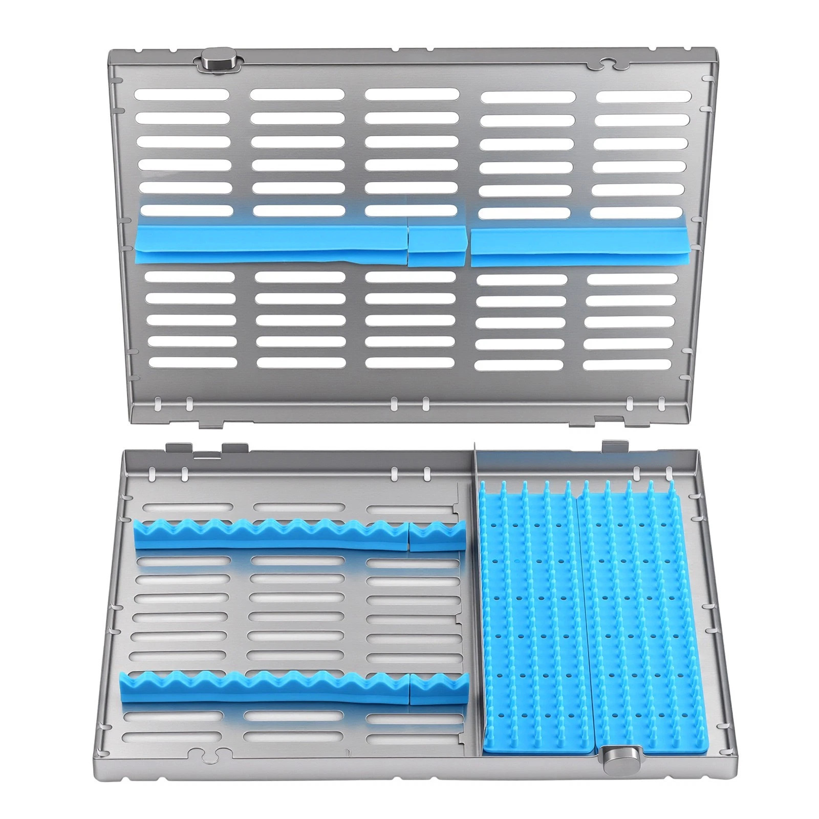 Instrumenten sterilisierkassette Typ A 280 x 205 x 32 mm (einzelne kassette für 20 instrumente)