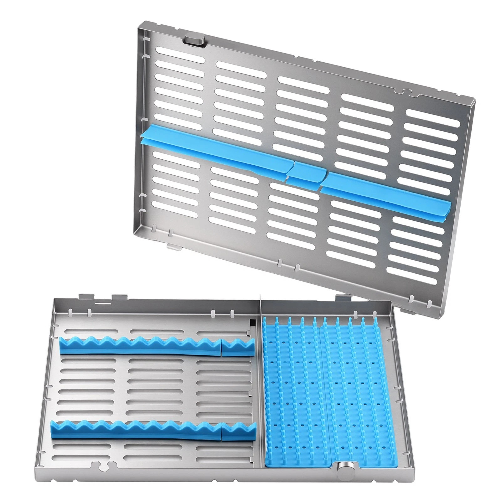 Instrumenten sterilisierkassette Typ A 280 x 205 x 32 mm (einzelne kassette für 20 instrumente)