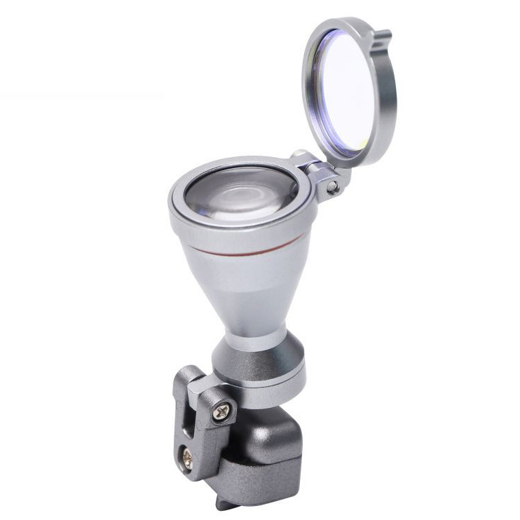 YUYO WL-1-II 5W Kabellose Dental Lupenbrille Licht mit 3 Magnetischen Batterien