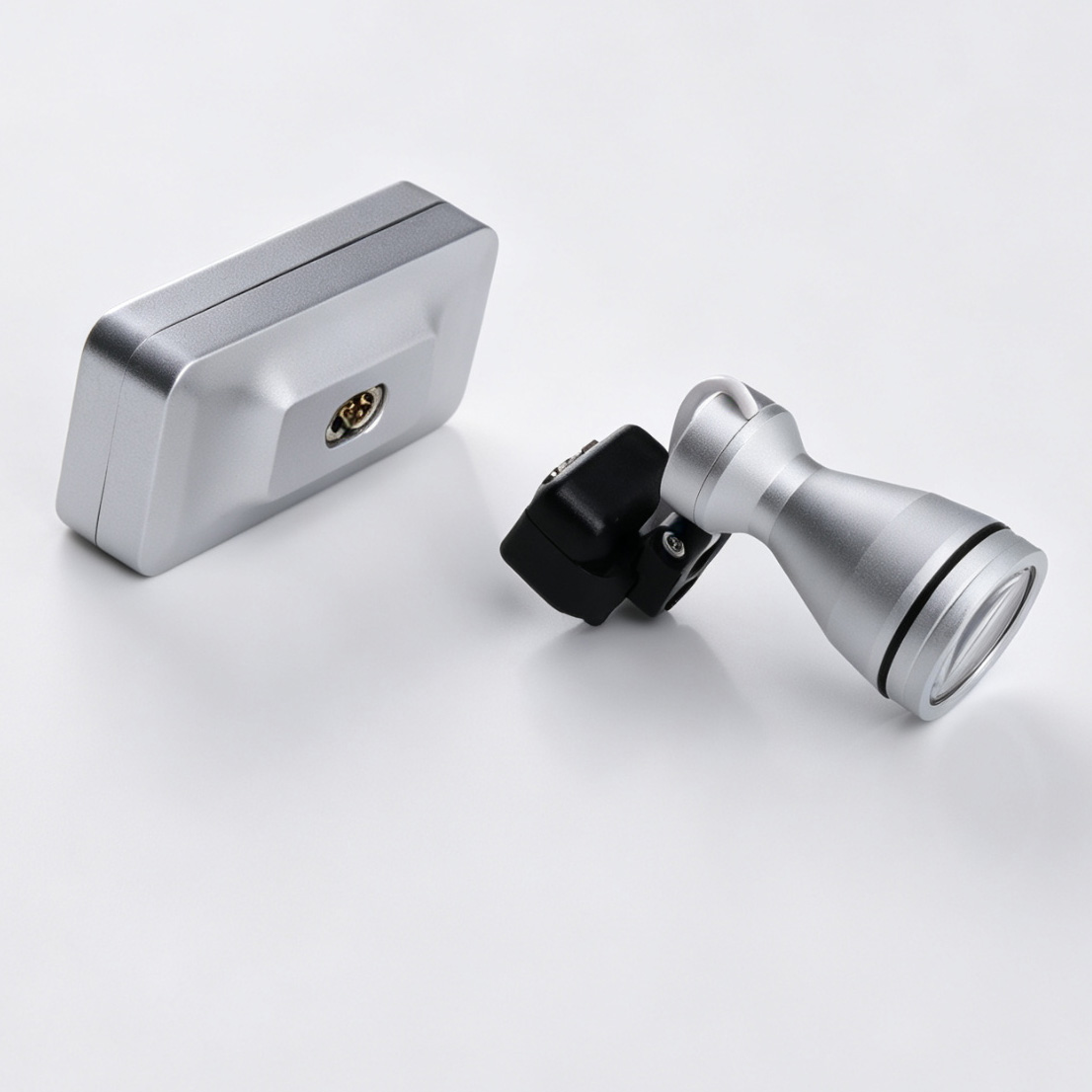 YUYO WL-1-II 5W Kabellose Dental Lupenbrille Licht mit 3 Magnetischen Batterien