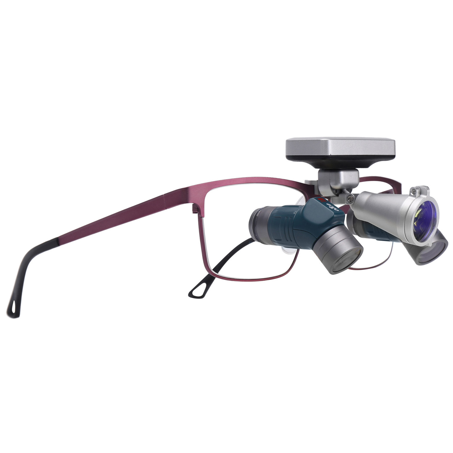 YUYO ET-2+WL-2-001-II 3,5x 5x 7x Zoom-Lupenbrille Zahnmedizin mit Licht Zahnarzt