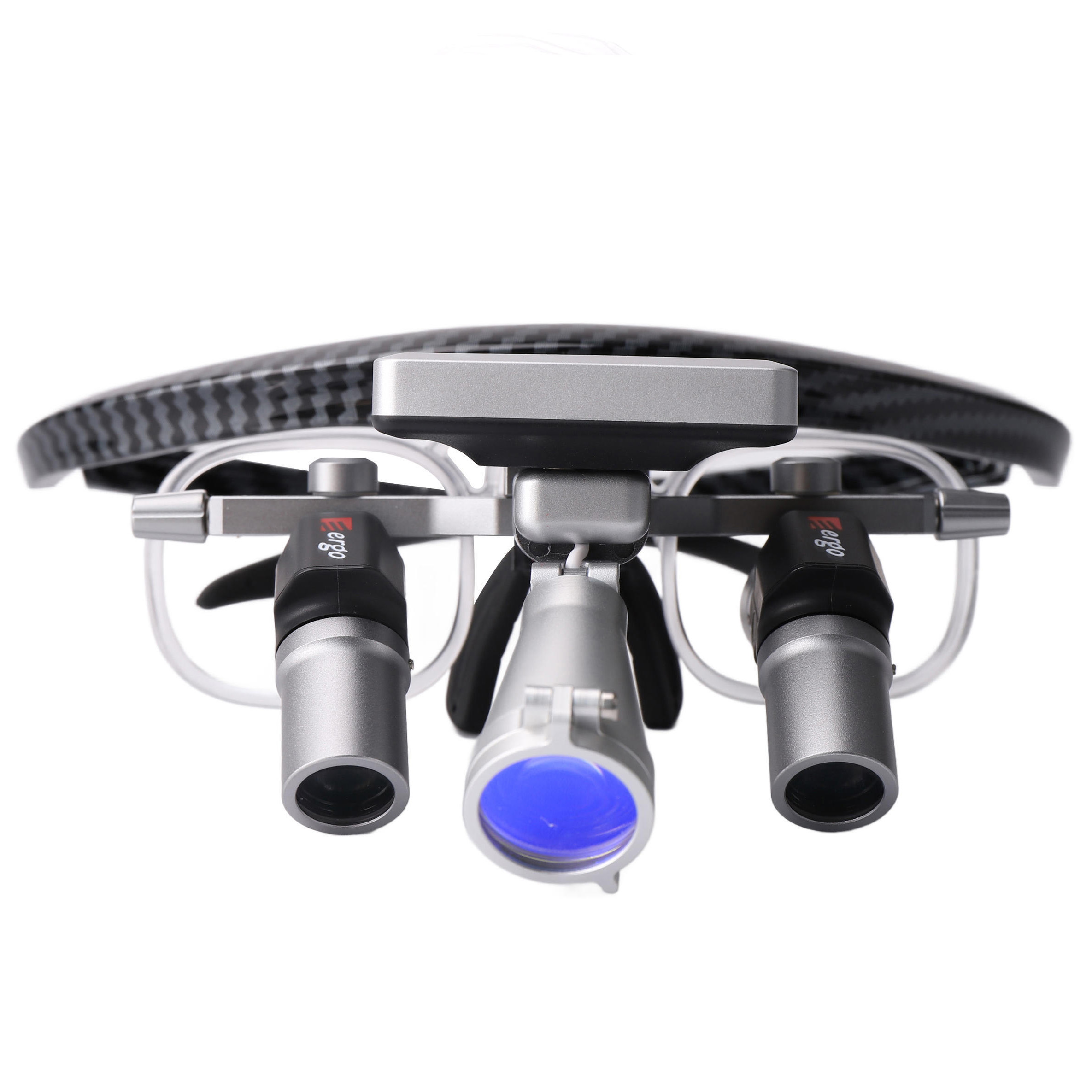 YUYO EL1+WL1 3X/4X/5X/6X Ergo Flip-up Lupenbrille mit kabellosem LED-licht