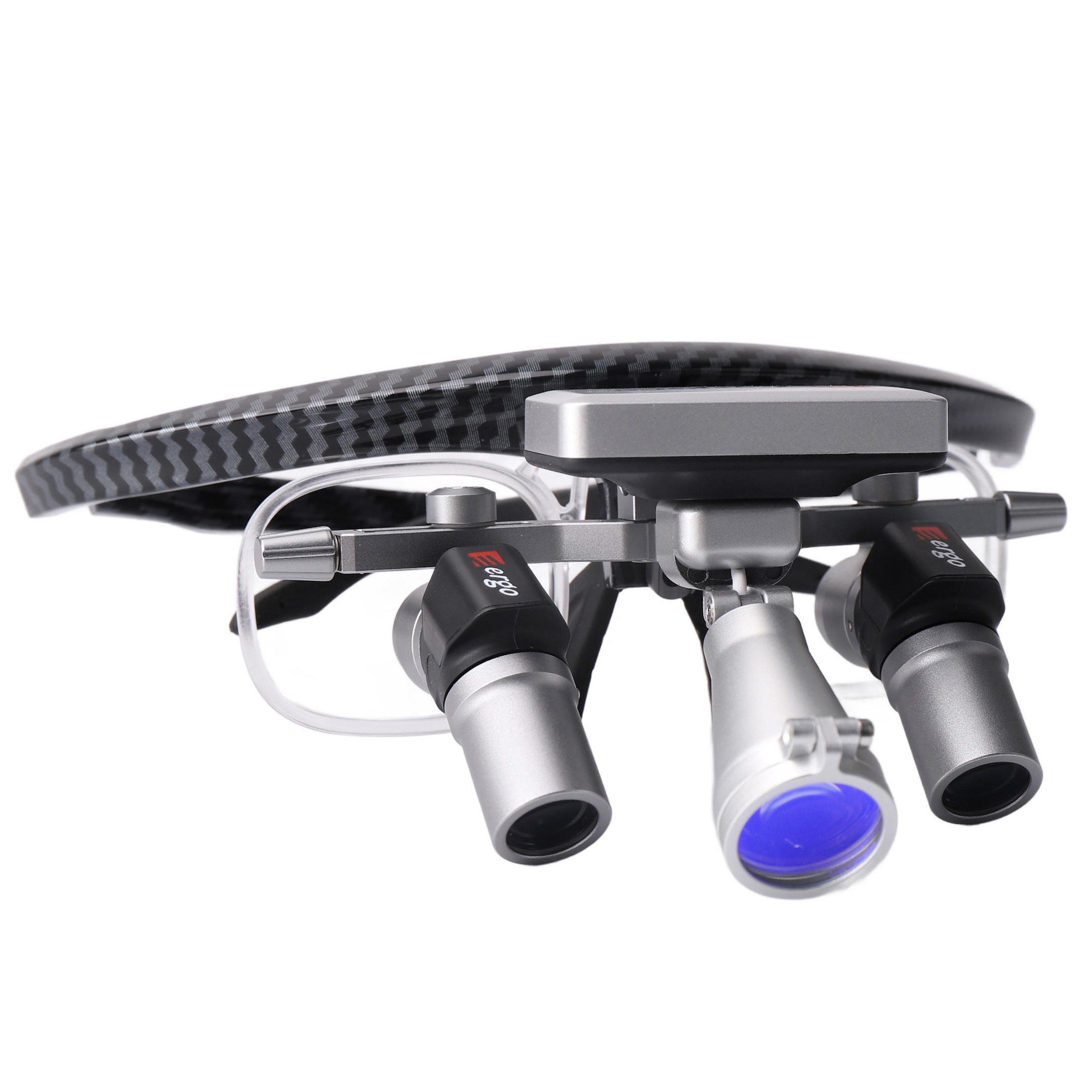 YUYO EL1+WL1 3X/4X/5X/6X Ergo Flip-up Lupenbrille mit kabellosem LED-licht
