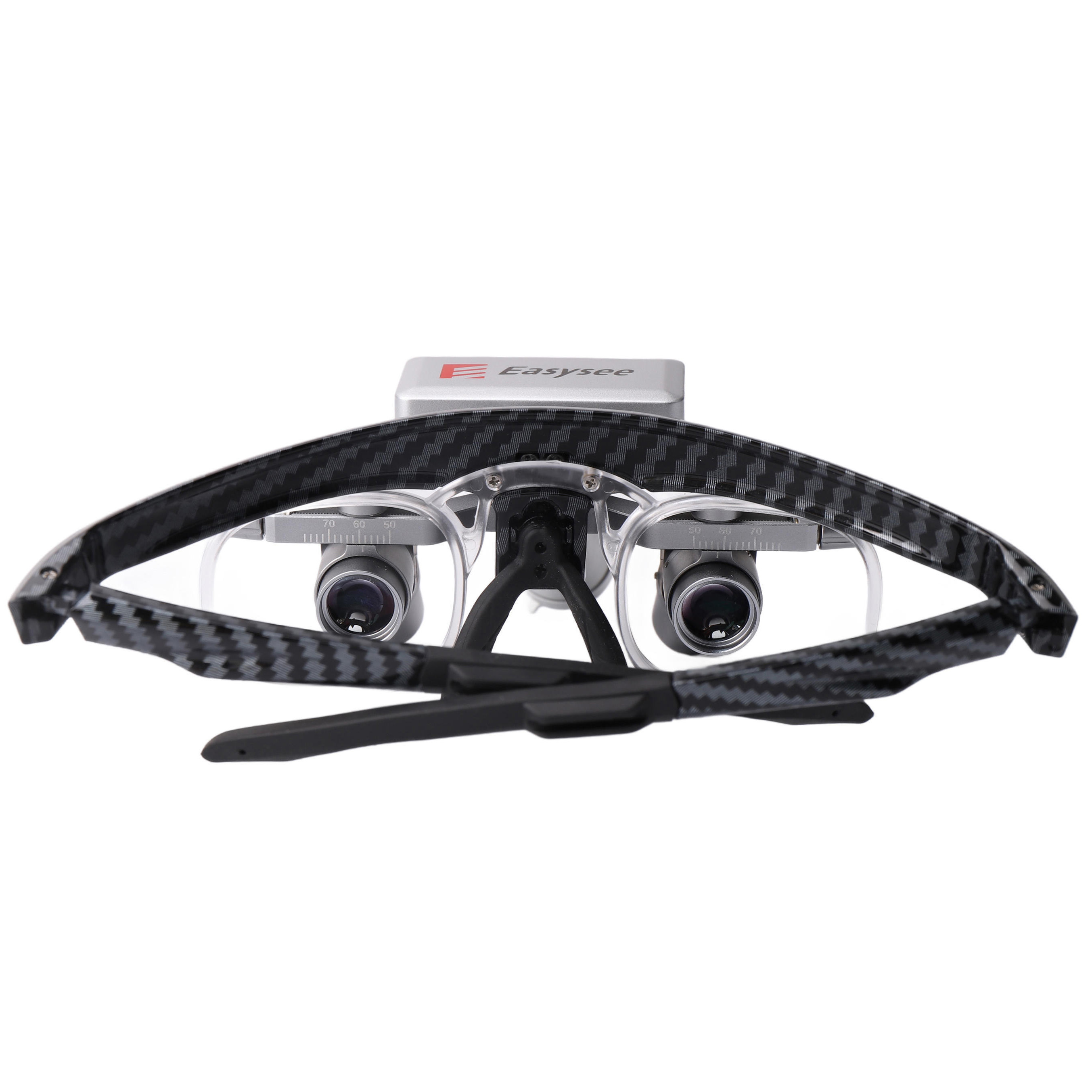 YUYO EL1+WL1 3X/4X/5X/6X Ergo Flip-up Lupenbrille mit kabellosem LED-licht