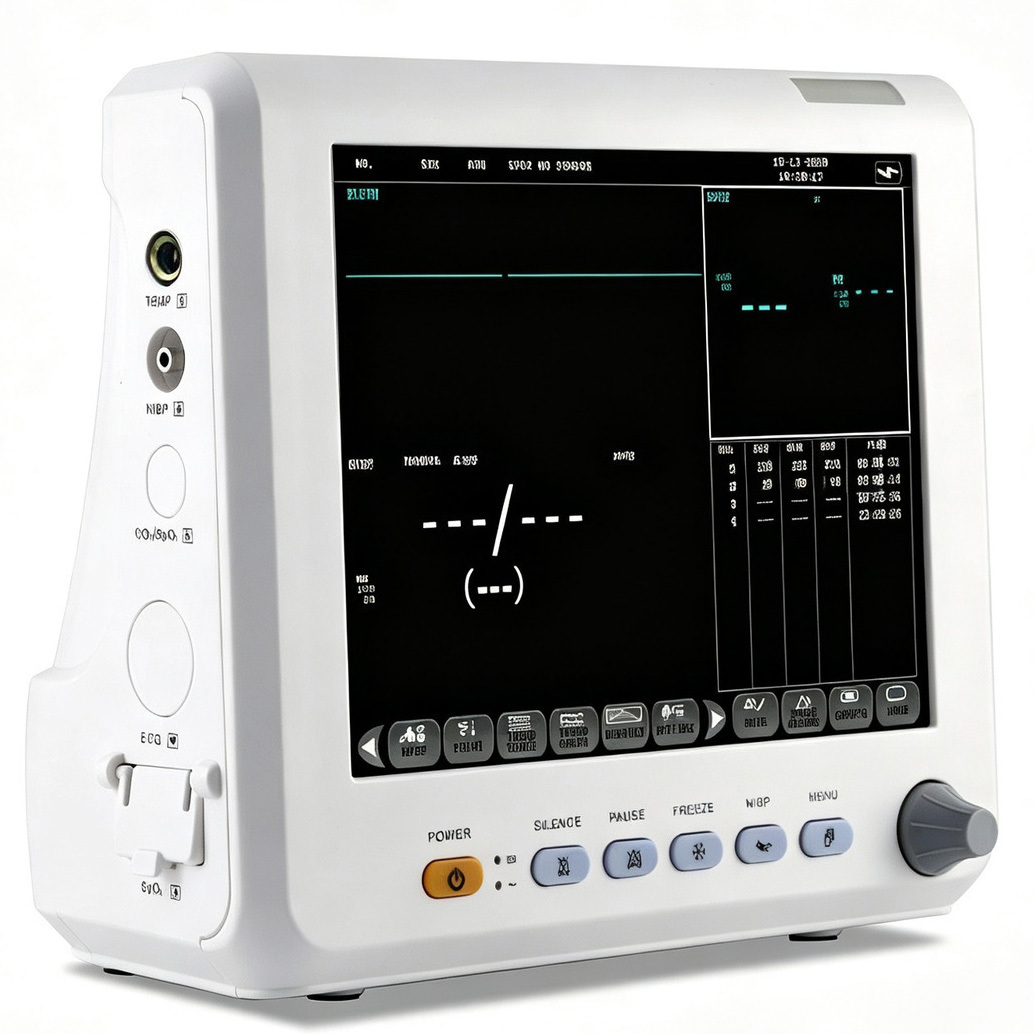 SINNOR SNP9000L-B 8'' Patientenmonitor mit 4 Parametern (NIBP, SPO2, PR, TEMP)