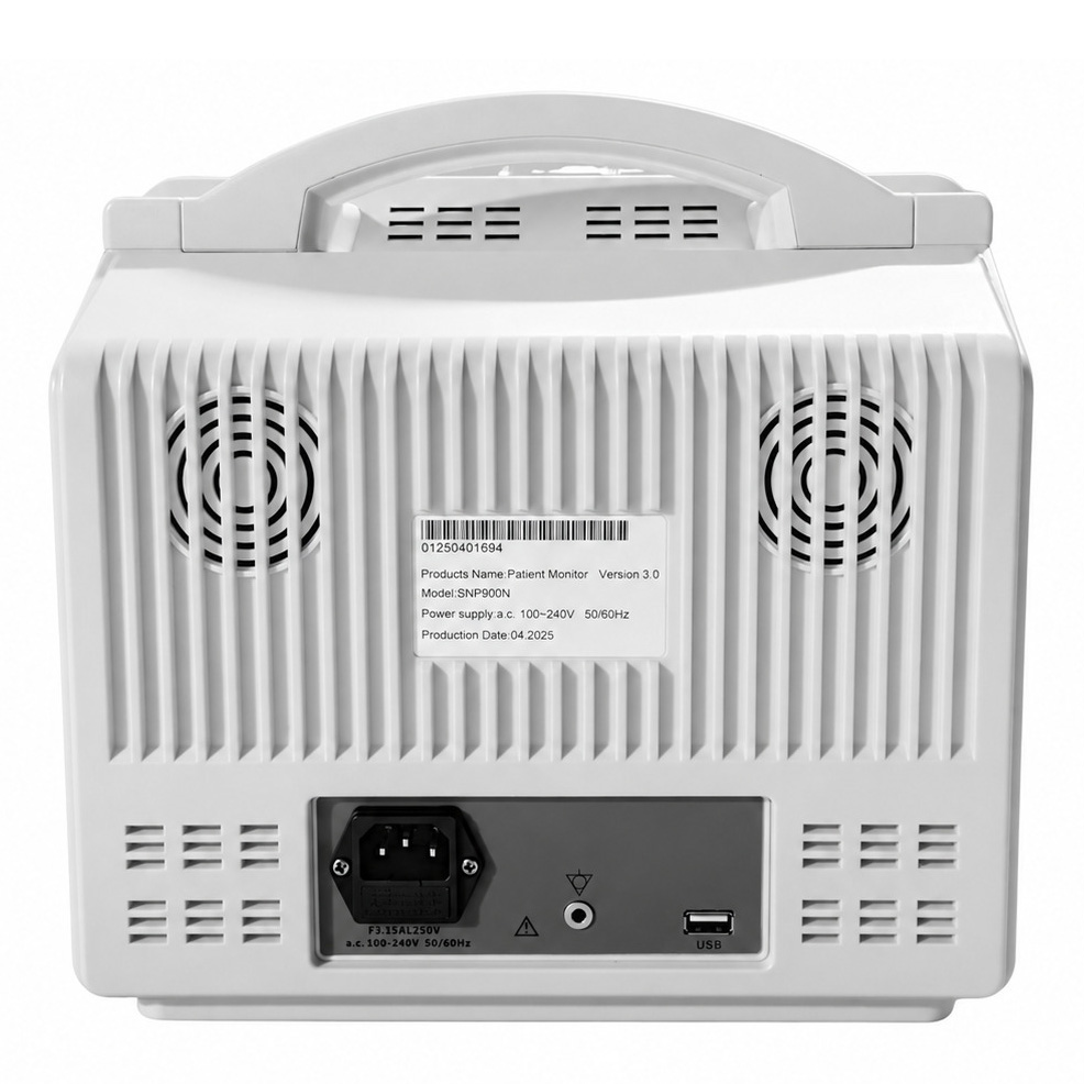 SINNOR SNP9000N 12'' Patientenmonitor 6 Parameter (EKG, Atmung, Temperatur, NIBP, SpO2, Puls)