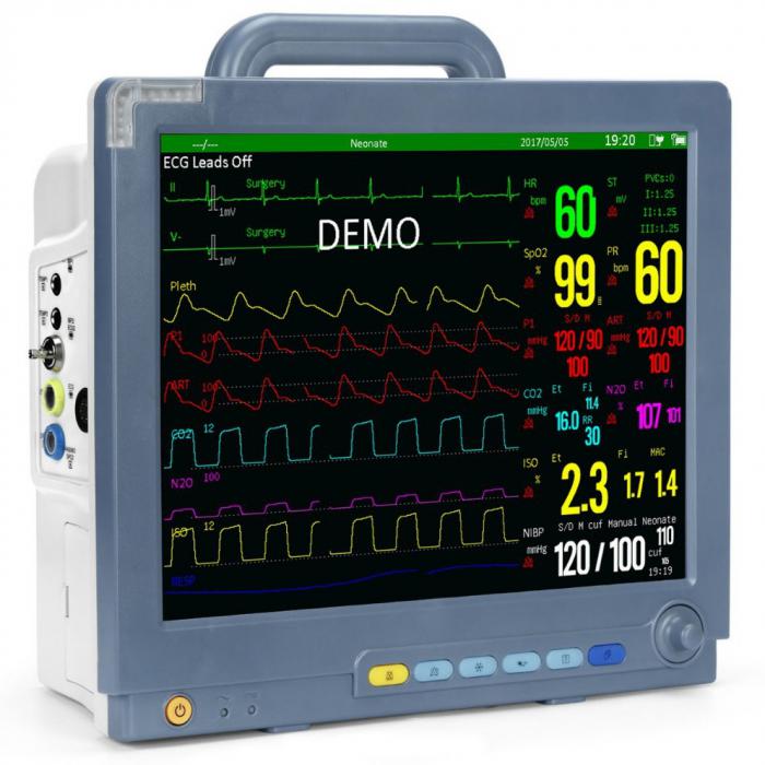 SINNOR SNP9000M 15'' Patientenmonitor mit Touchscreen und 8 Parametern