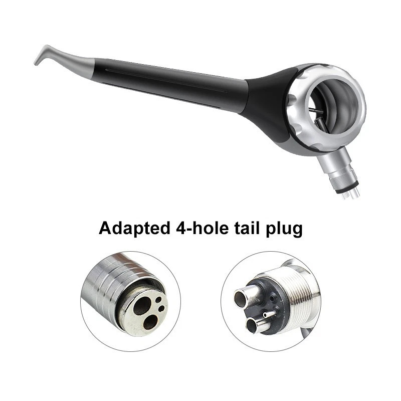 Dentale pulverstrahler / airflow pulverstrahlgerät zahnarzt 2/4-Loch