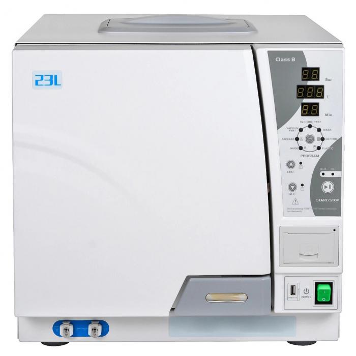 Getidy YJN-23 Dental-Dampfautoklav der Klasse B mit integriertem Drucker
