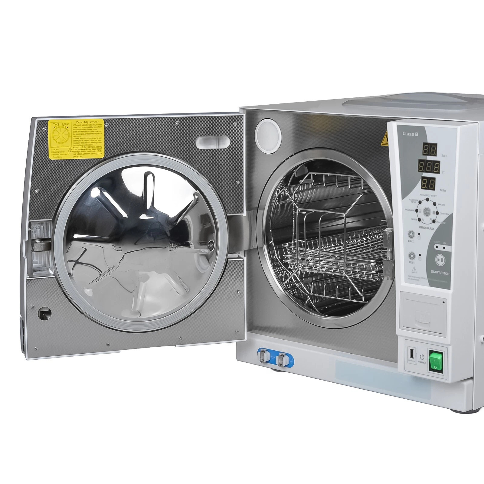 Getidy YJN-23 Dental-Dampfautoklav der Klasse B mit integriertem Drucker