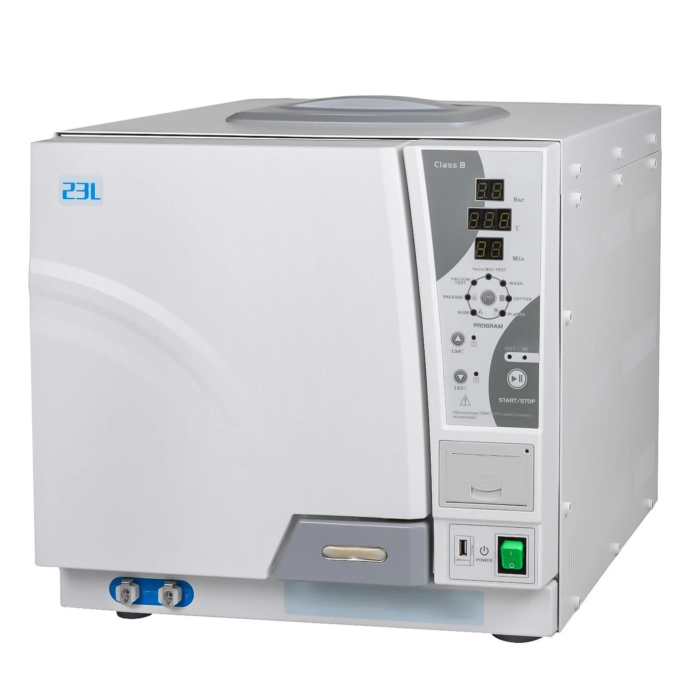 Getidy YJN-23 Dental-Dampfautoklav der Klasse B mit integriertem Drucker