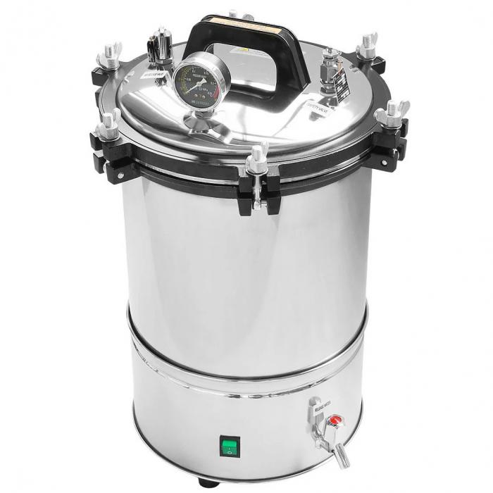 Dengguan DGS-280A/A+ Zahnmedizinischer Vertikal Autoklav (Dampfdrucksterilisator), 18/24L, 2KW