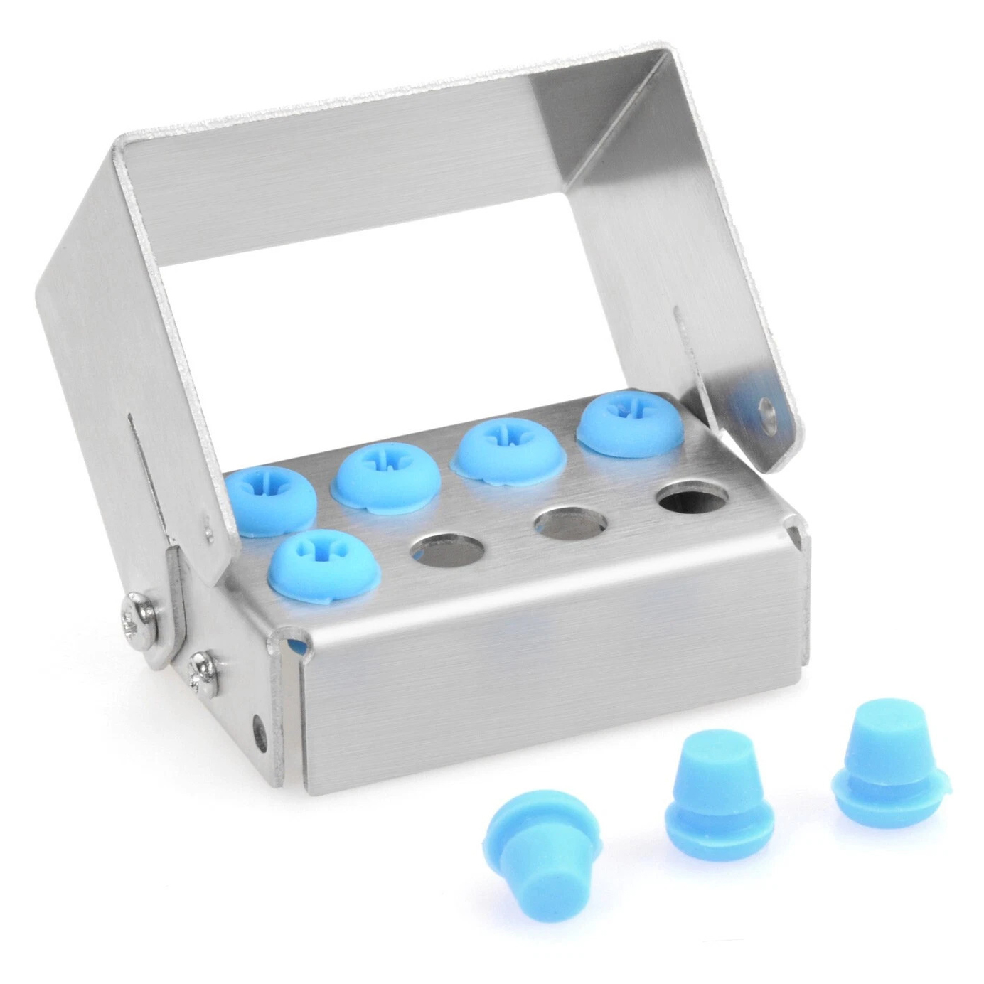 3-tlg. sterilisierbarer Dental-Bohrerständer | jeweils für 6 Dentalbohrer pro Stück