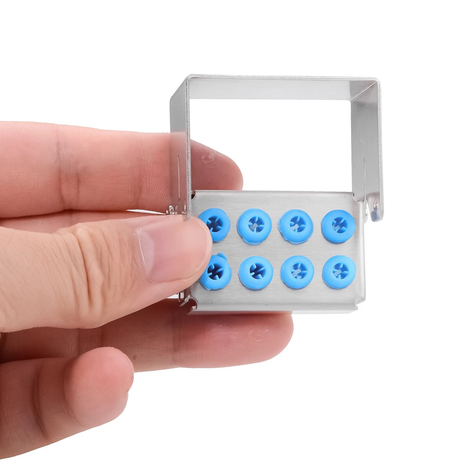 3-tlg. sterilisierbarer Dental-Bohrerständer | jeweils für 6 Dentalbohrer pro Stück