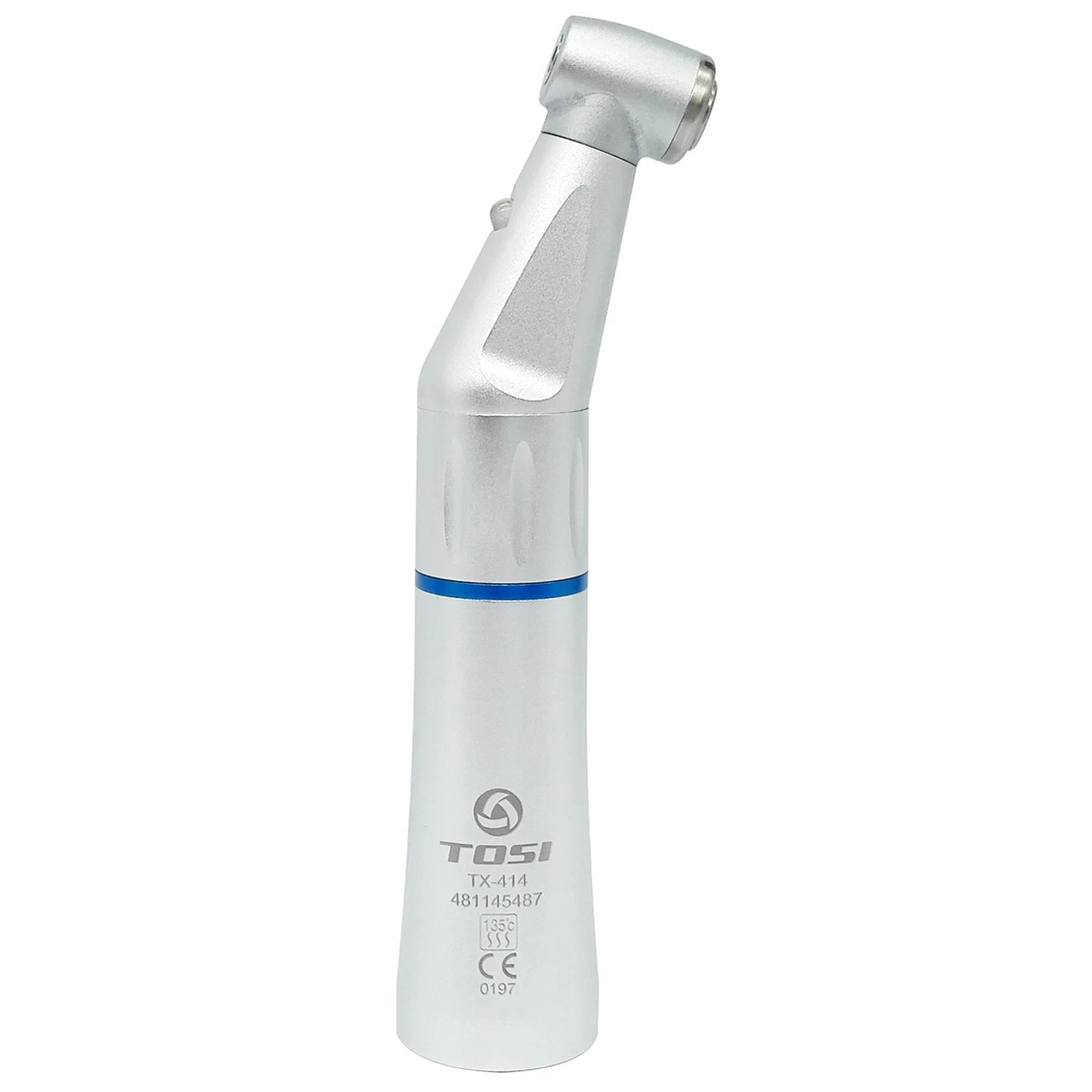 Zahnärztliches blau winkelstück (E-Typ) mit internem Spray und integriertem E-Generator