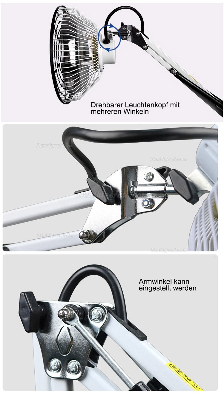 250W TDP Hitze Lampe Elektromagnetisch Therapie Licht Physiotherapie Fu&szlig;boden Stand Medizinisch Muskel Schmerzen Schmerz
