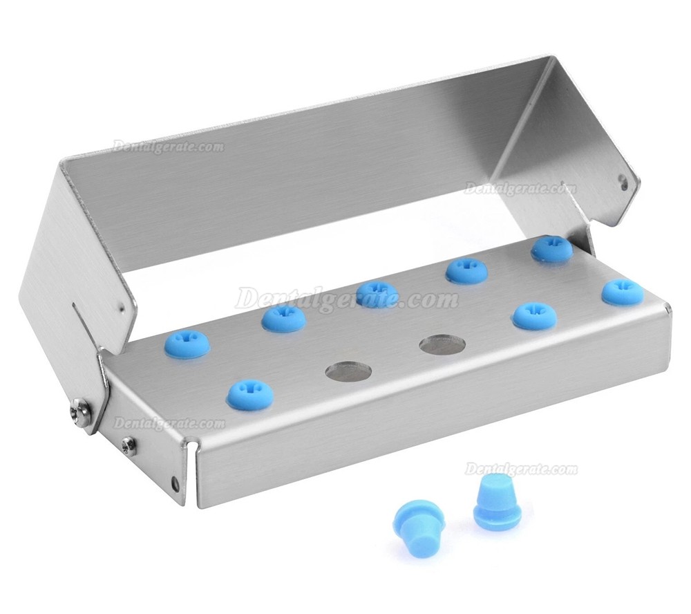 3-tlg. sterilisierbarer Dental-Bohrerst&auml;nder | jeweils f&uuml;r 10 Dentalbohrer pro St&uuml;ck