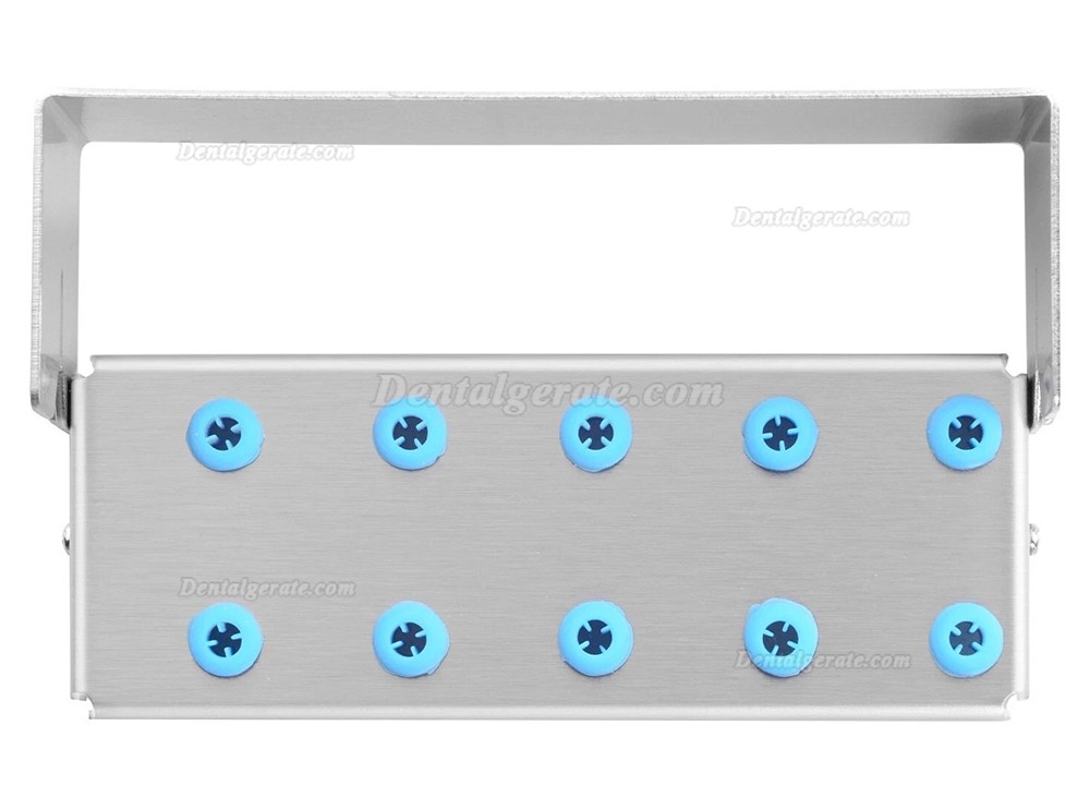 3-tlg. sterilisierbarer Dental-Bohrerst&auml;nder | jeweils f&uuml;r 10 Dentalbohrer pro St&uuml;ck