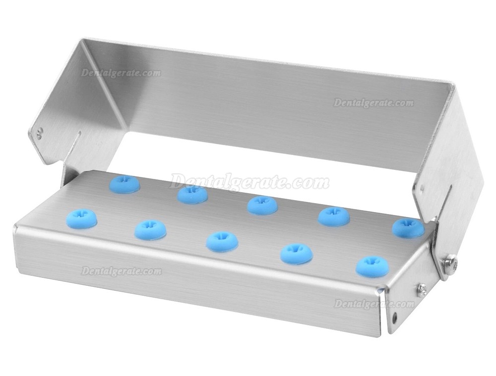 3-tlg. sterilisierbarer Dental-Bohrerst&auml;nder | jeweils f&uuml;r 10 Dentalbohrer pro St&uuml;ck