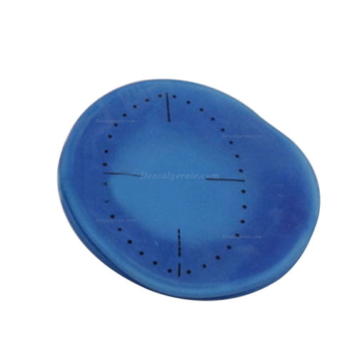 10x Dental Einweg Sterile Kofferdam 9 cm Wangenhalter &Ouml;ffner Blau