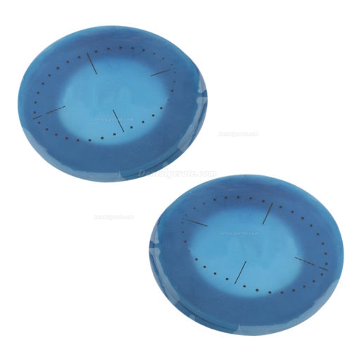 10x Dental Einweg Sterile Kofferdam 9 cm Wangenhalter &Ouml;ffner Blau