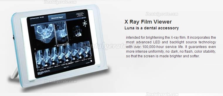 HISHINE&reg; Luna r&ouml;ntgenbildbetrachter led dental (mit spezifische wandhalterung)