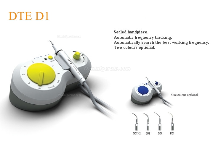 Woodpecker® DTE D1 Ultraschall Piezo Scaler 5 Spitzen Woodpecker® DTE D1 Ultraschall Piezo Scaler 5 Spitzen