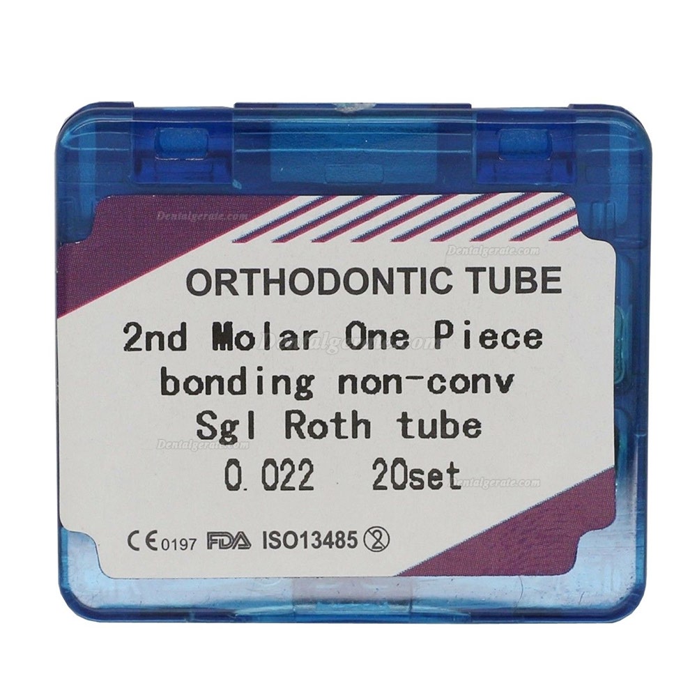 20 Sets Kieferorthopädische Monoblock Bukkal Rohre Bukkalröhrchen 1st 2nd Molar Roth MBT 0.022 20 Sets Kieferorthopädische Monoblock Bukkal Rohre Bukkalröhrchen 1st 2nd Molar Roth MBT 0.022