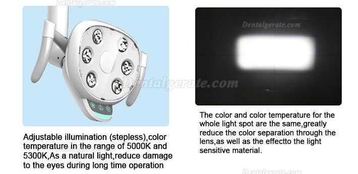 YUSENDENT Dental Lampe Oral Beleuchtung LED f&uuml;r Dental Einheit 22mm/26mm CX249-23