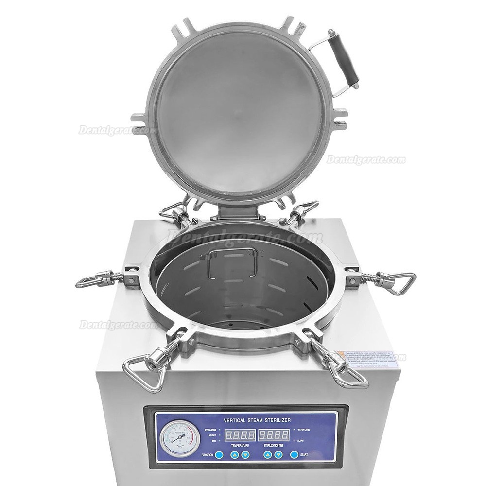 35-Liter Standautoklav (Dampfsterilisator) f&uuml;r Zahnarztpraxen mit digitalem Bedienfeld