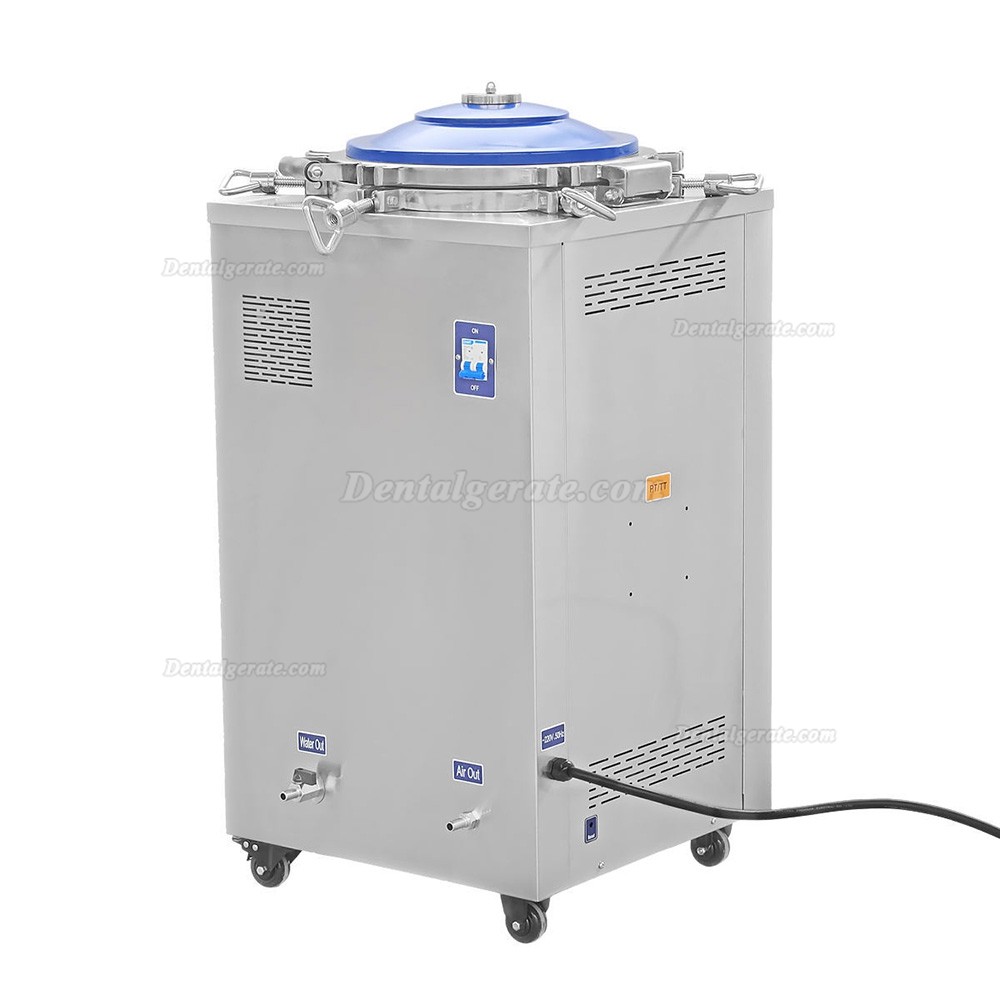 35-Liter Standautoklav (Dampfsterilisator) f&uuml;r Zahnarztpraxen mit digitalem Bedienfeld