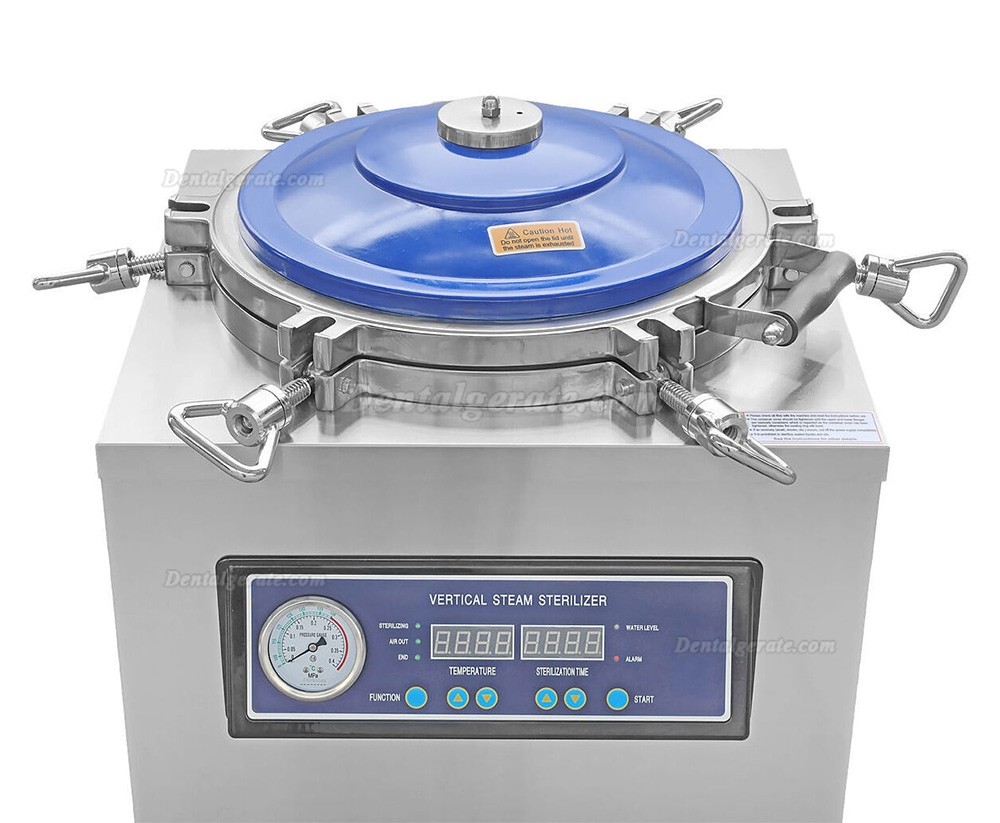 35-Liter Standautoklav (Dampfsterilisator) f&uuml;r Zahnarztpraxen mit digitalem Bedienfeld