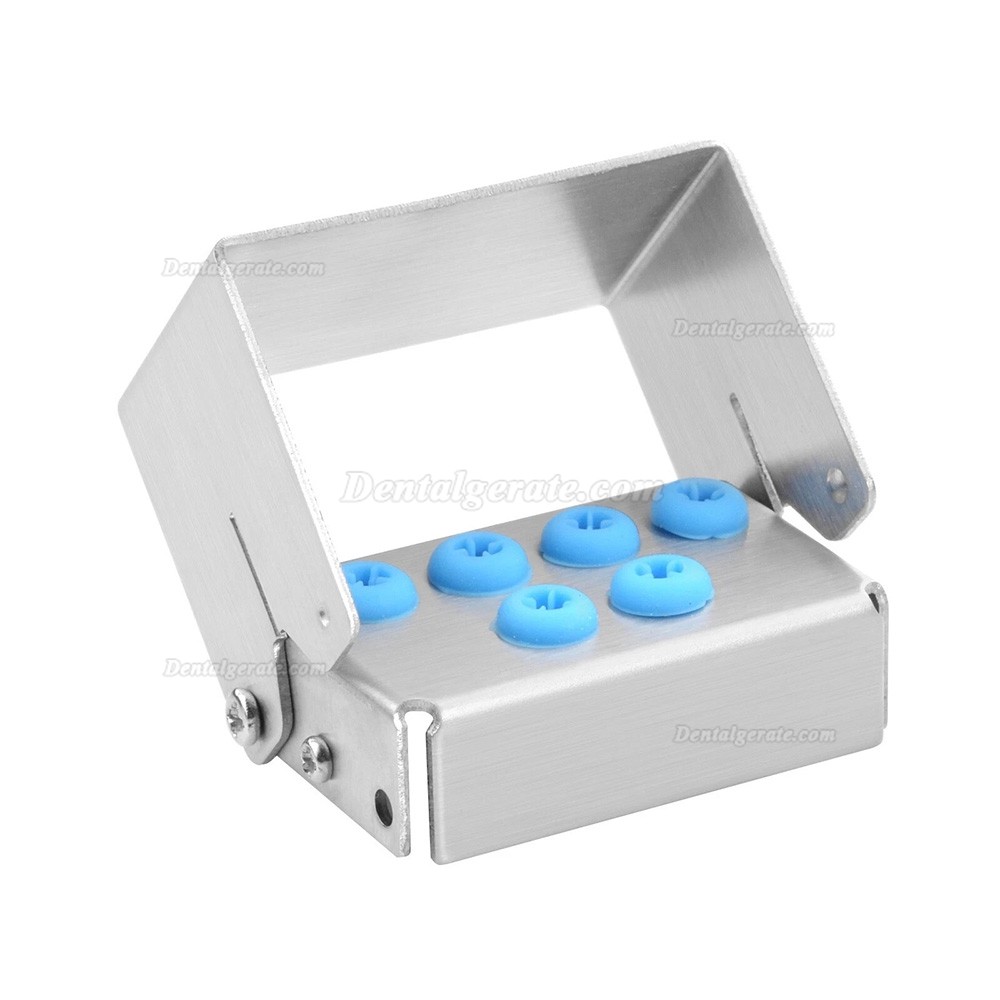 3-tlg. sterilisierbarer Dental-Bohrerständer | jeweils für 8 Dentalbohrer pro Stück 3-tlg. sterilisierbarer Dental-Bohrerständer | jeweils für 8 Dentalbohrer pro Stück