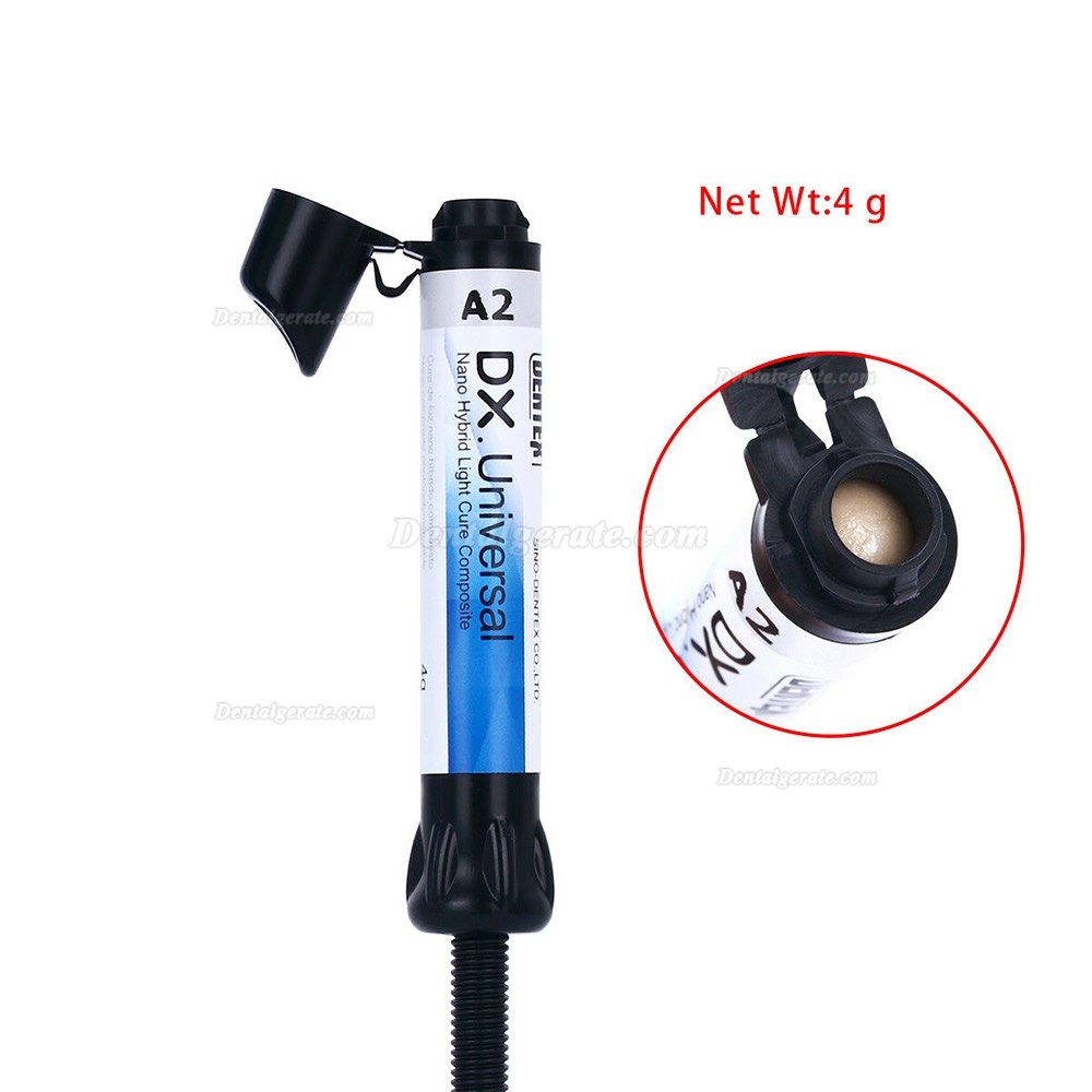 5Pcs A2 Lichthärtende Dental Hybridkunstharz Composite Syringe 5Pcs A2 Lichthärtende Dental Hybridkunstharz Composite Syringe