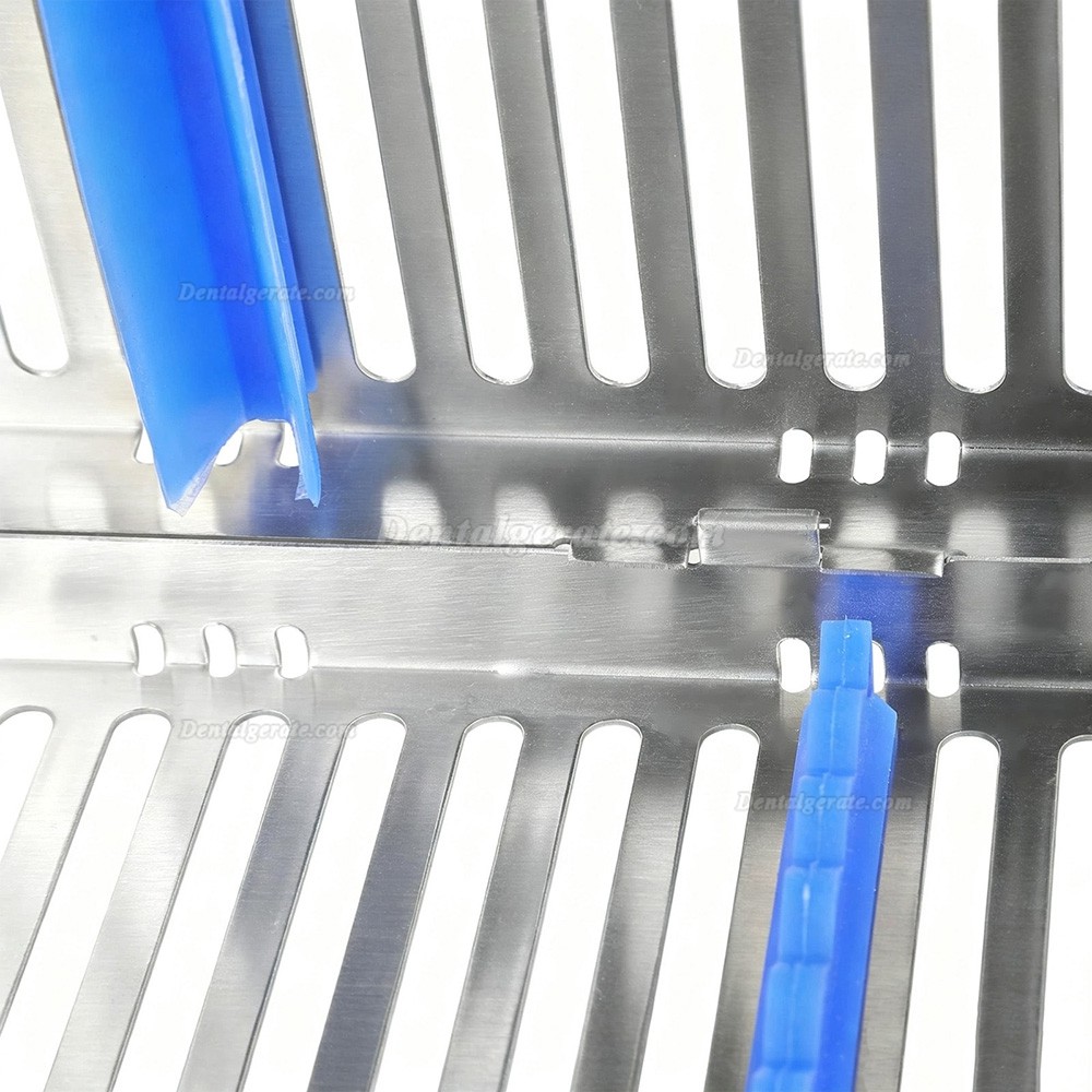 5-teiliger Instrumenten sterilisierkassette (einzelne kassette f&uuml;r 5 instrumente)