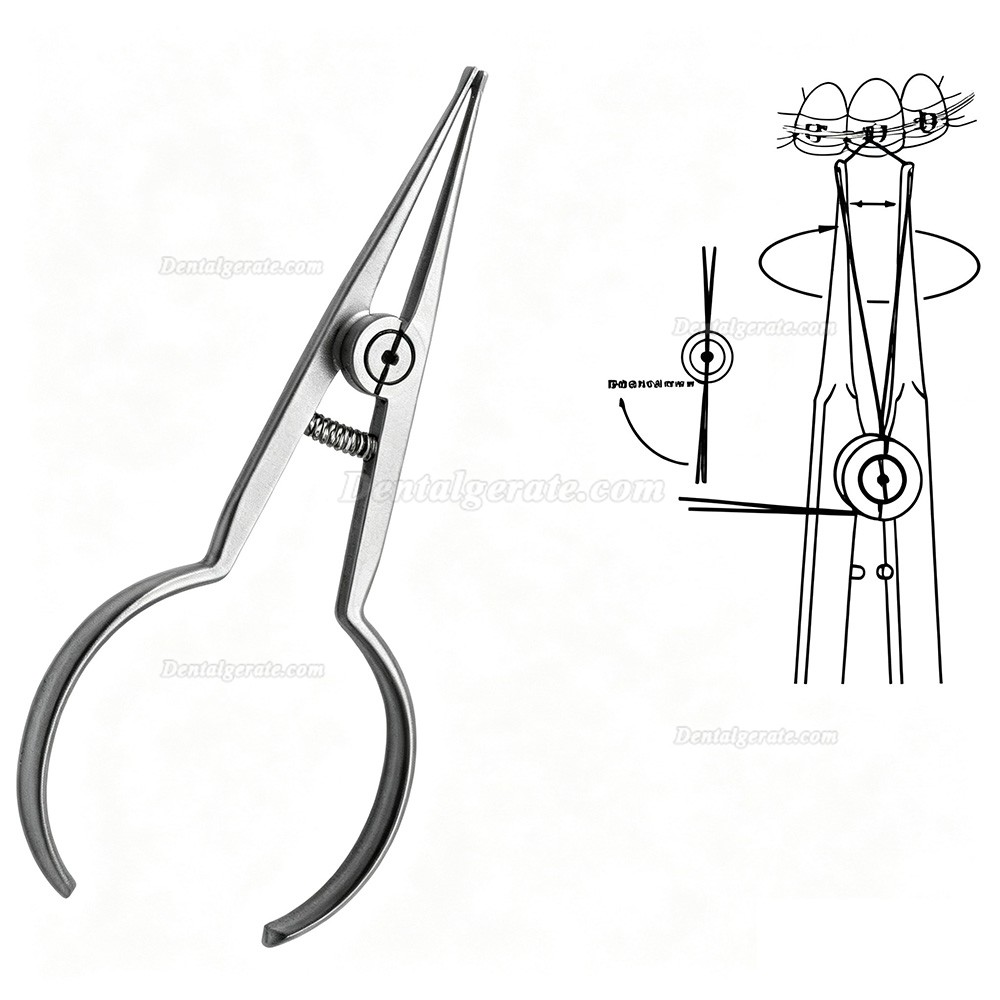 Kieferorthopädische Zange Zahnbürste 630-101