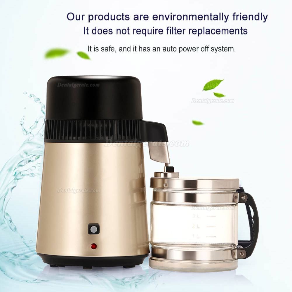 750W 4L Zahnheilkunde Edelstahl Wasserdestillationsger&auml;te Maschine