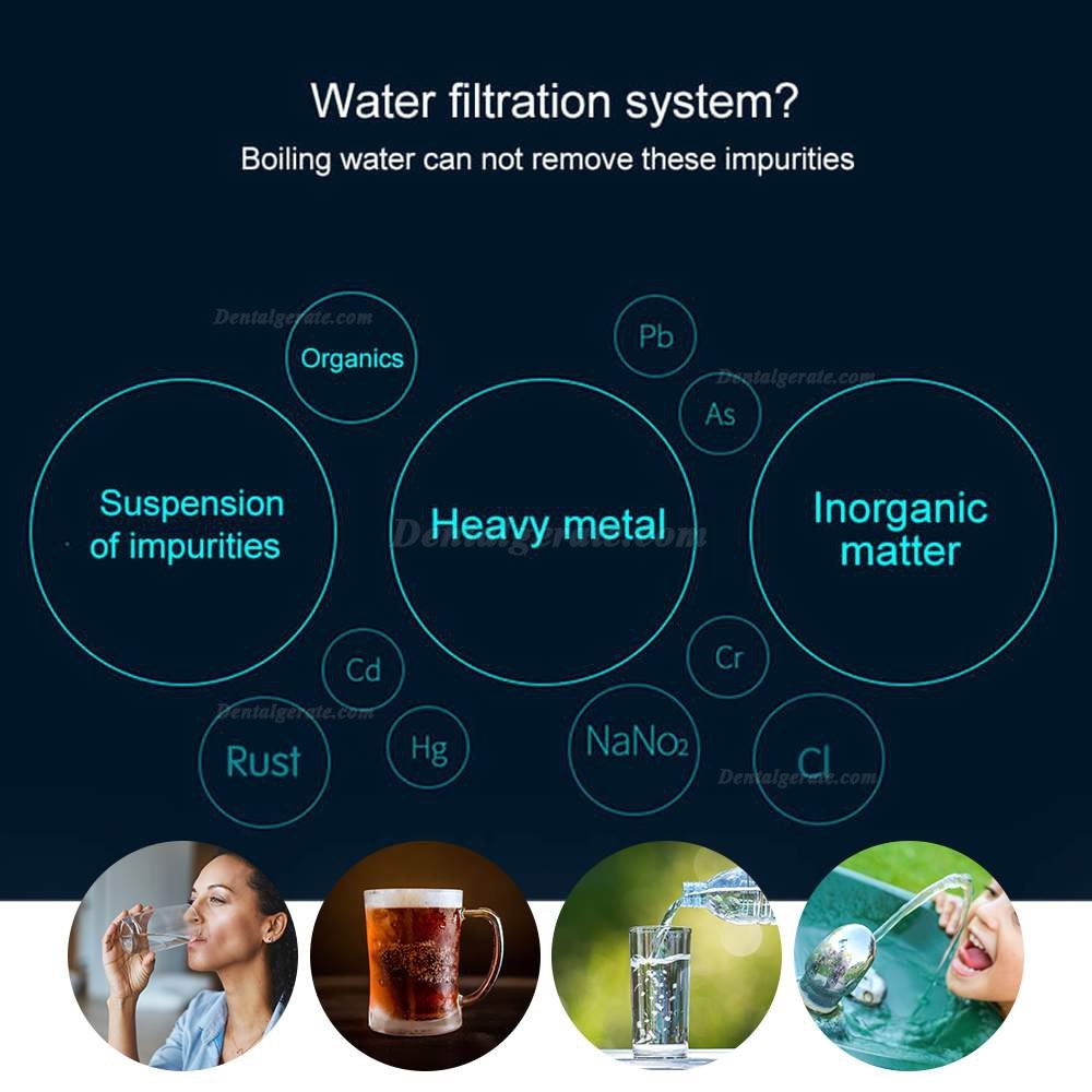 750W 4L Zahnheilkunde Edelstahl Wasserdestillationsger&auml;te Maschine