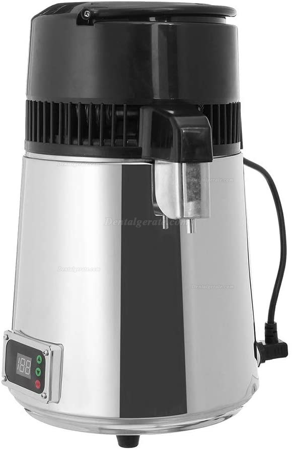 750W 4L Zahnheilkunde Edelstahl Wasserdestillationsgeräte Maschine mit Glaskanne 750W 4L Zahnheilkunde Edelstahl Wasserdestillationsgeräte Maschine mit Glaskanne
