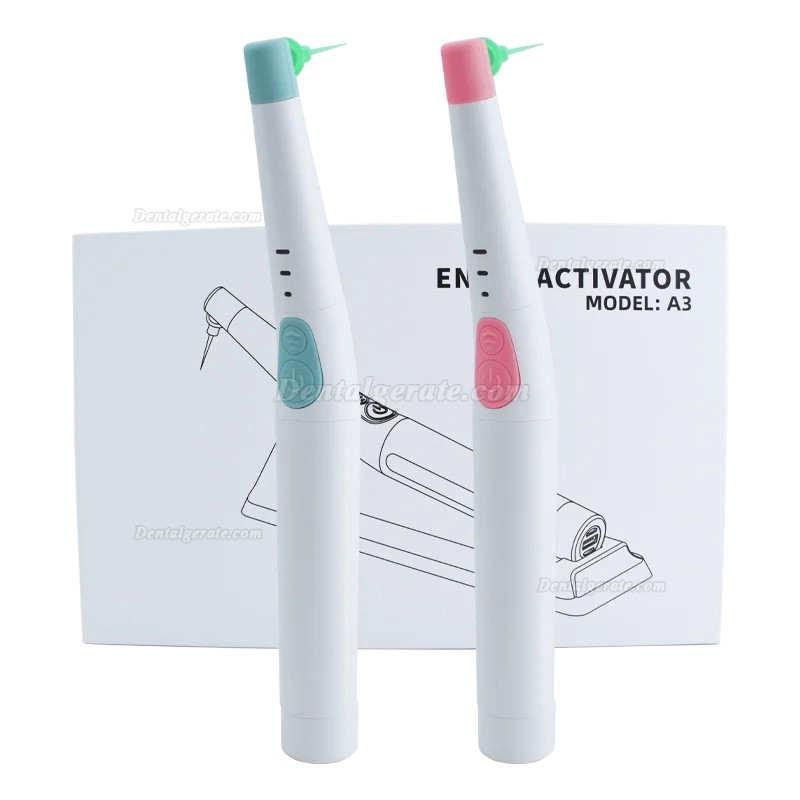 YAHOPE A3 Endoaktivator (Endo Activator Handst&uuml;ck) mit 120 St&uuml;ck Spitzen