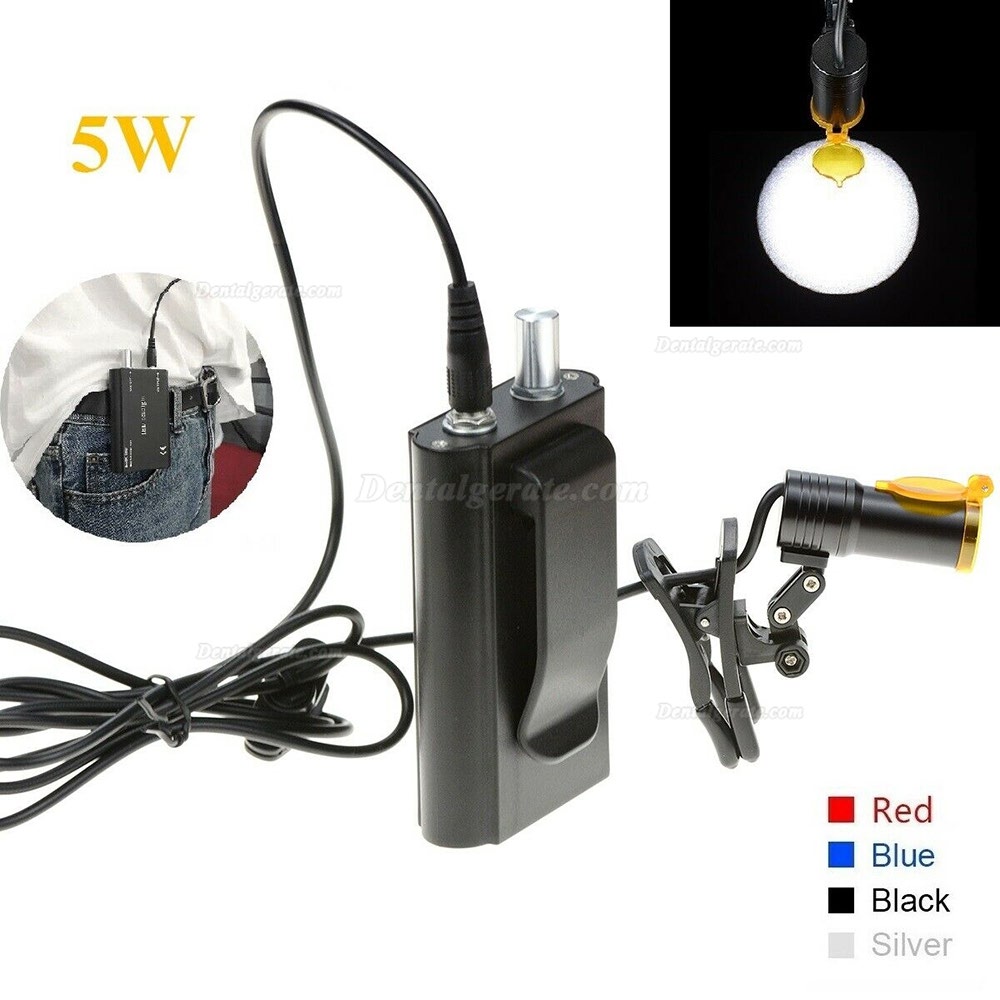 5W LED Zahnheilkunde Scheinwerfer Clip-On Typ mit Filter 5W LED Zahnheilkunde Scheinwerfer Clip-On Typ mit Filter